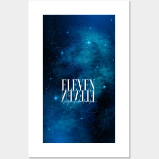 Eleven eleven 11:11 quote luck  a sign from heaven saying quote Posters and Art